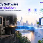 Legacy software modernization helping businesses upgrade outdated systems without disrupting operations